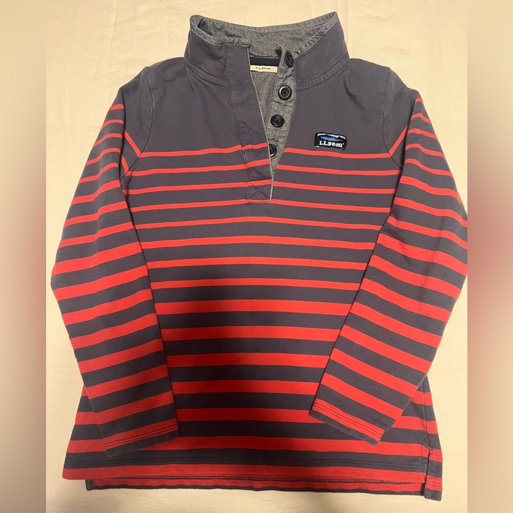 Women’s L.L. Bean 3 quarter sleeve striped sweater | XS
